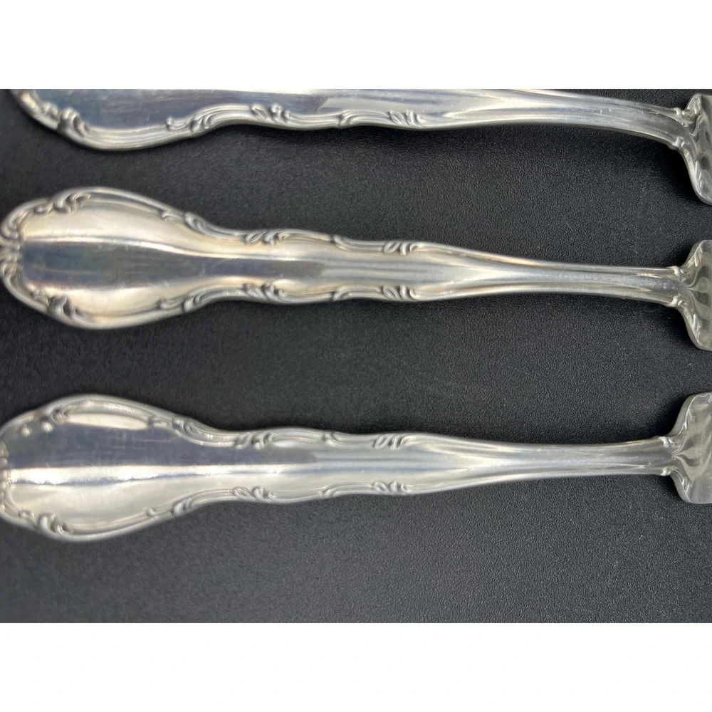 Andante Sterling Silver Dinner Fork Set 4 Pieces By Gorham Silver